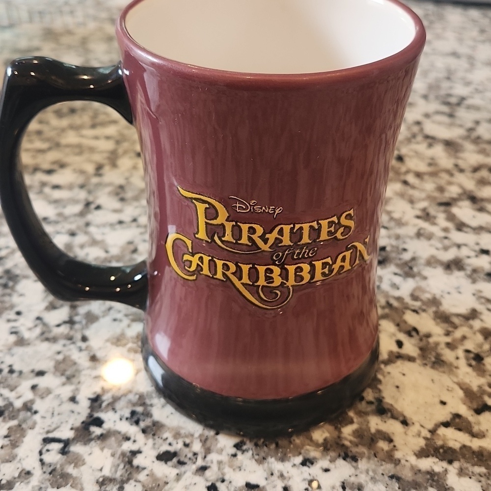 Disney Red and Black Pirates Mug